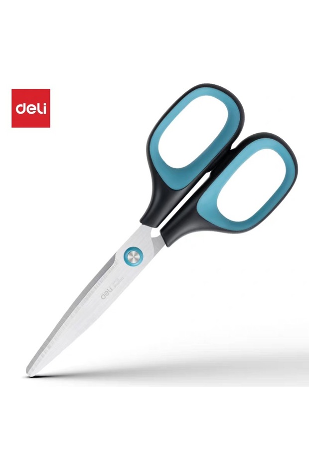 Blue 1PC Anti Stick Anti Rust Scissors Office And Home Scissors Stainless Steel Tailoring Sciss