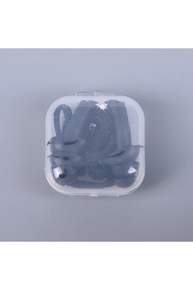 POD4277-BK Soft Silicone Ear Plugs Noise Cancelling Earplugs Reusable Waterproof Ear Plugs for Sleep