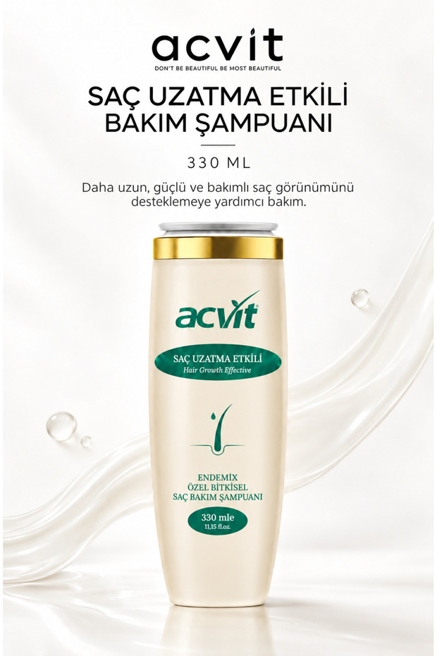 Hair Extension Effective Shampoo 330 ml | Thickening Treatment for Fine and Sparse Hair