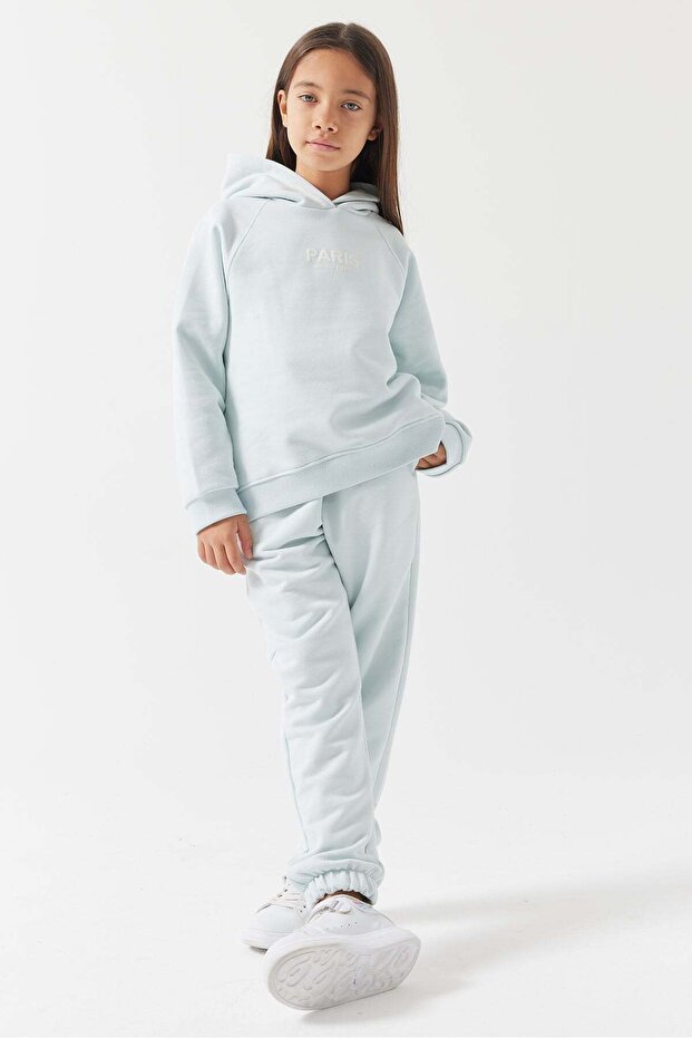Girl's elastic waist sweatpants