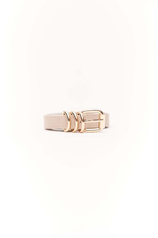 Women's Ring Detailed Belt