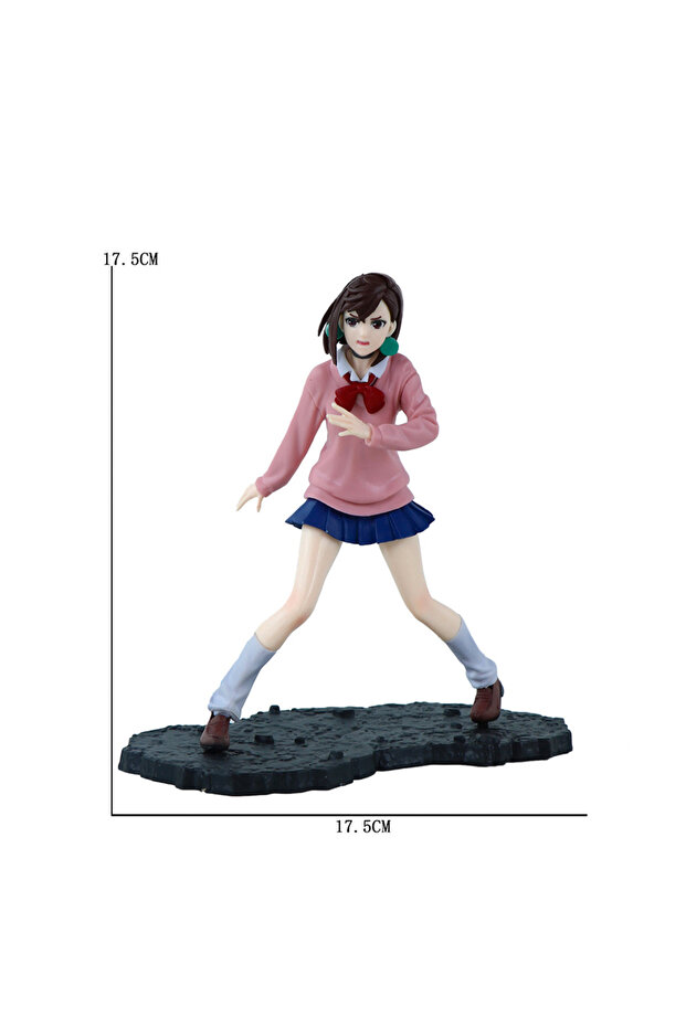 Bandai oppA PVC Collectible Dandadan Transformable Action Figures | Ken Takakura/Ekarun/Momo Anime M