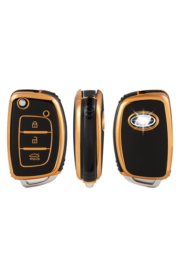 black gold For Hyundai Elantra IX35, Mistra Mingtu IX25, Verna Yuenna Sonata Avante Santa Fe Fob She