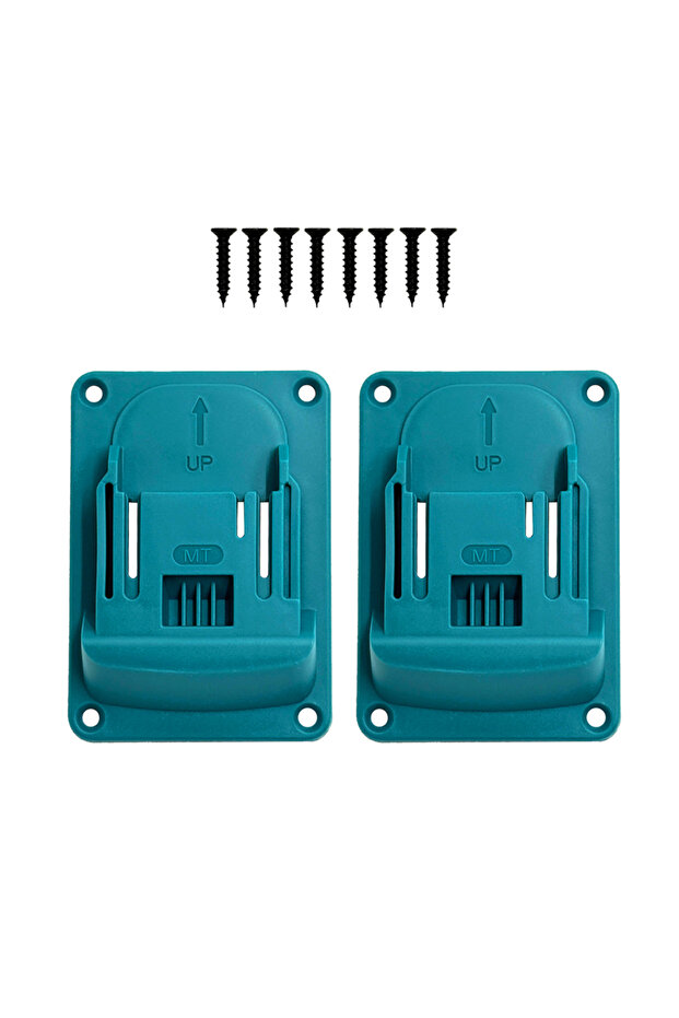 2pcs 1-10PCS Tool Drill Mount Holder Compatible for Makita 18V Li-ion Drills, Heavy Duty ABS Tools W