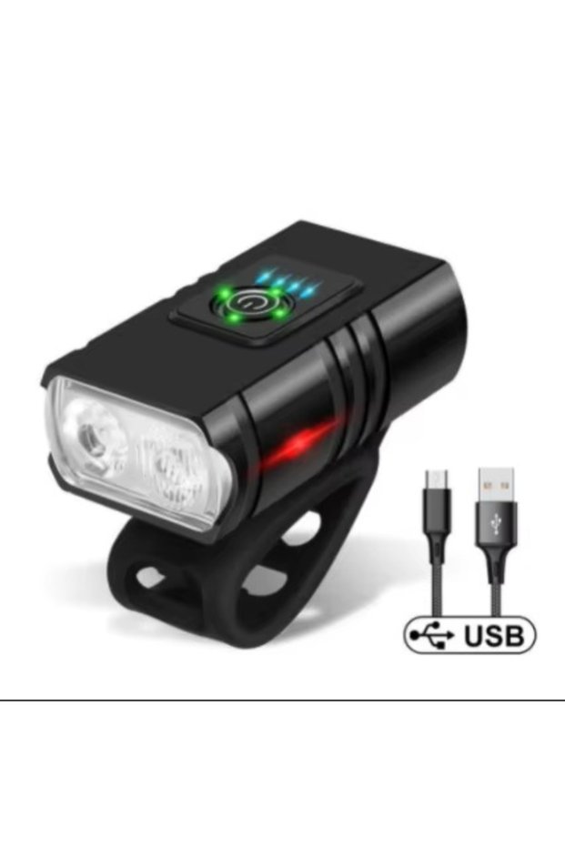 CD-T6S Bicycle LED Headlight T6S, USB Rechargeable Torch, Cycling Front Lamp, High Beam Accessories,