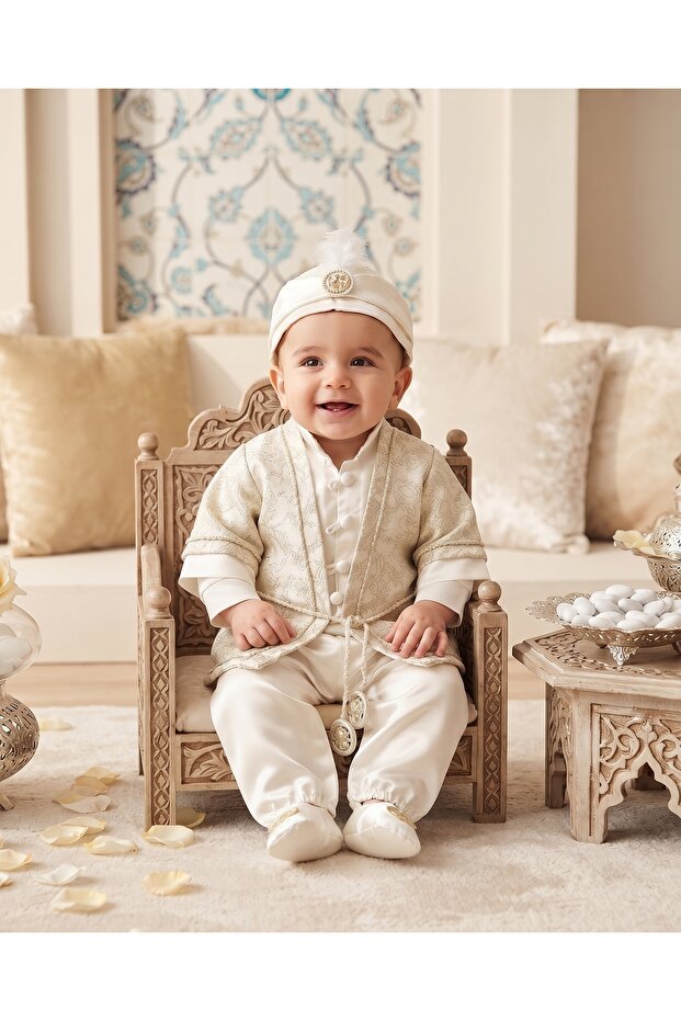 Baby Boy Mevlütlük Şehzade Circumcision Clothing 6 Months