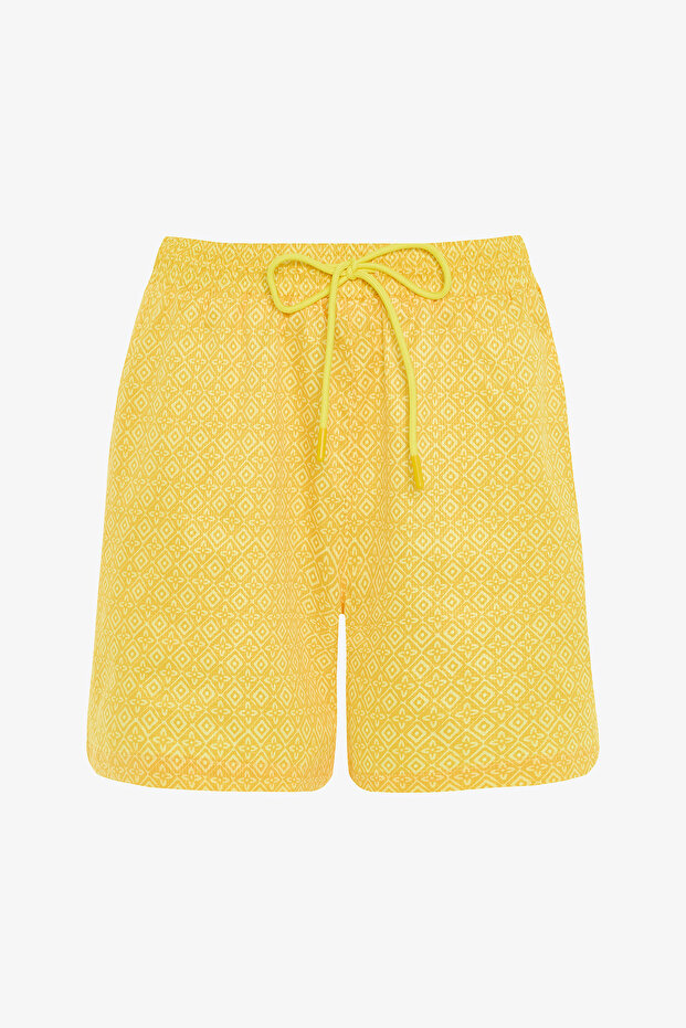 Yellow Luanda Men's Swim Shorts