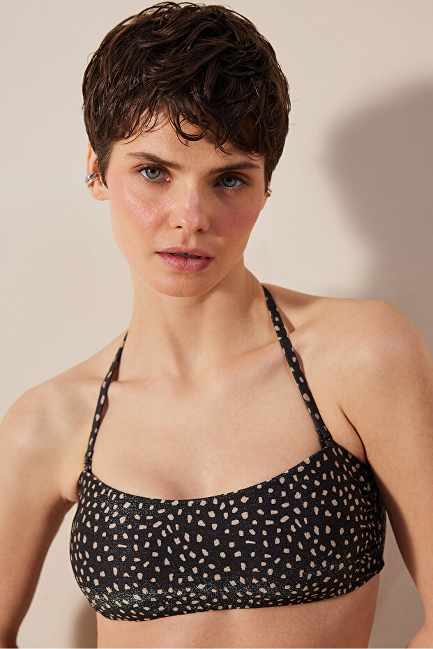 Luna Strapless Multicolor Bikini Top