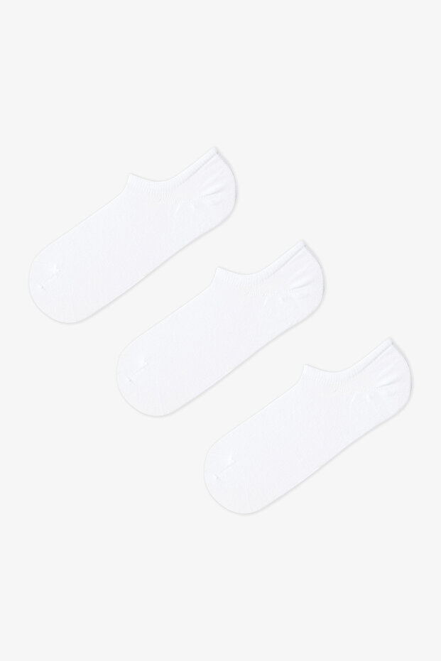 Men's Super Fit 3-Piece White Suba Socks