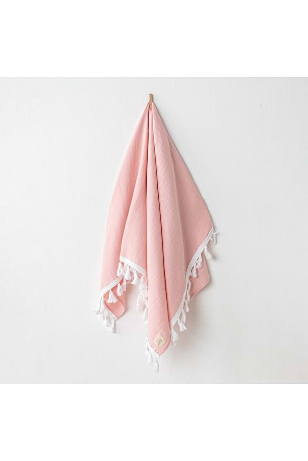 Baby Muslin Blanket 100X90 cm Pink
