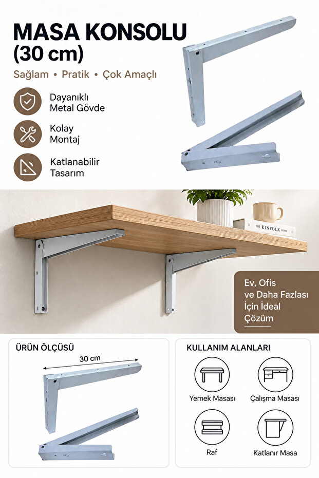 Masa Konsolu (30 cm)