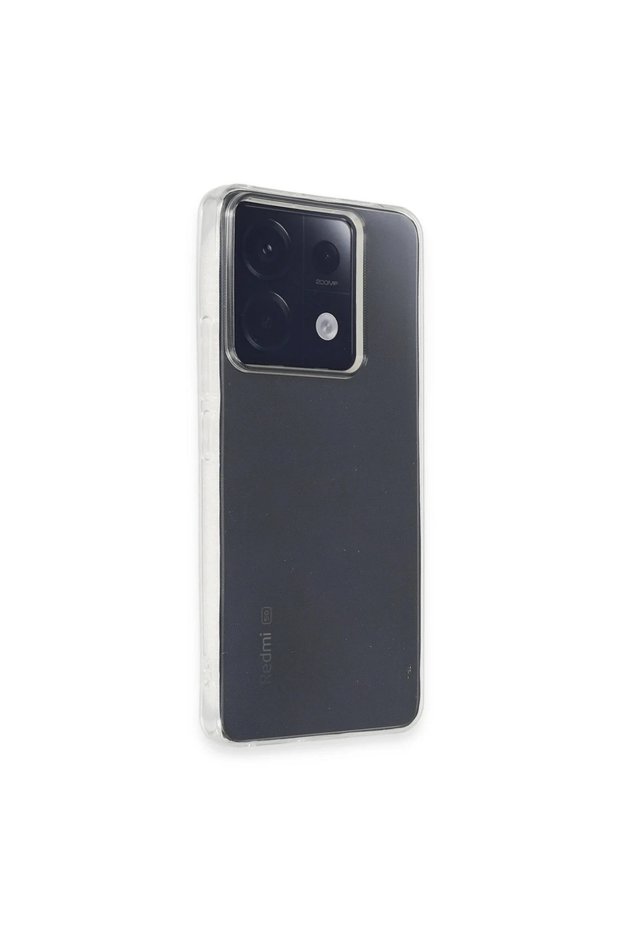 غلاف هاتف Xiaomi Poco X6 مصنوع من السيليكون الشفاف الفاخر