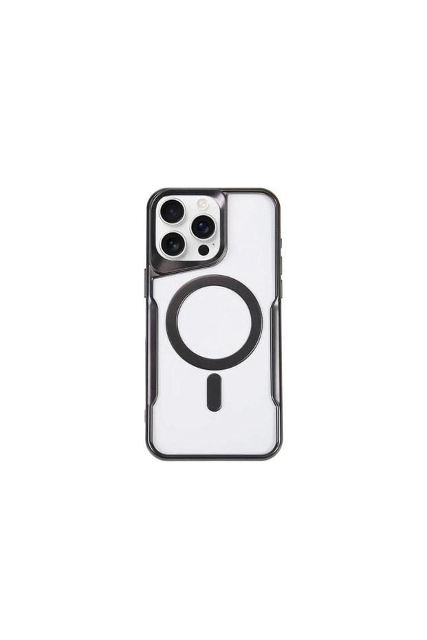 غطاء سيليكون ماجسيف من بوي لـ Apple iPhone 15 Pro - أسود