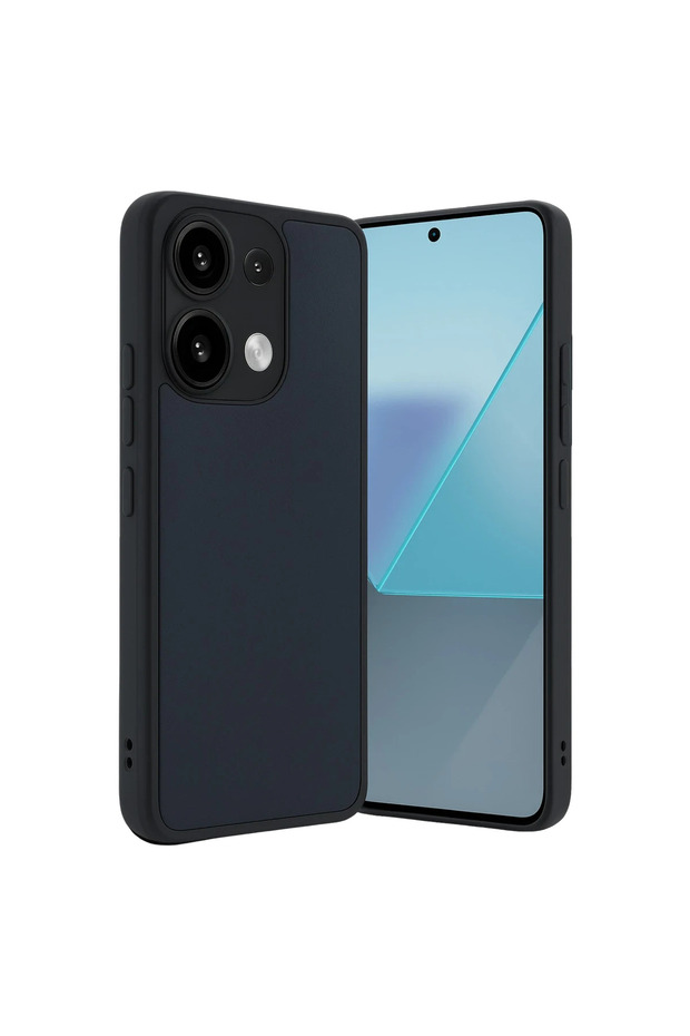 غطاء حماية جلدي لهاتف Xiaomi Redmi Note 13 4G - أزرق داكن