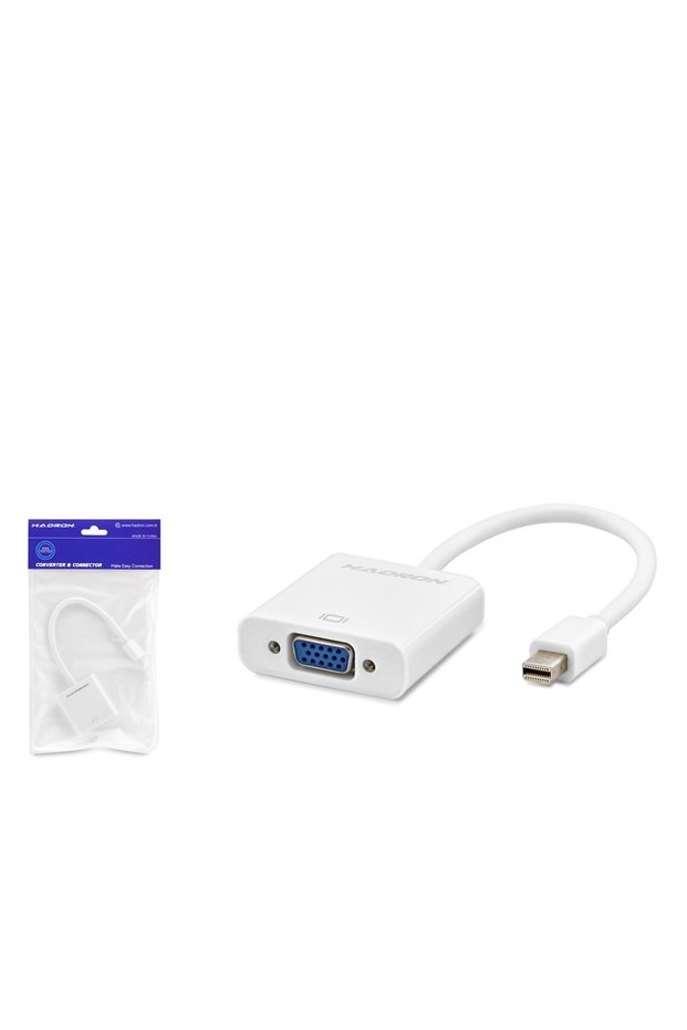 Hdx7770 Mini Displayport to Vga Video Converter 1080P White