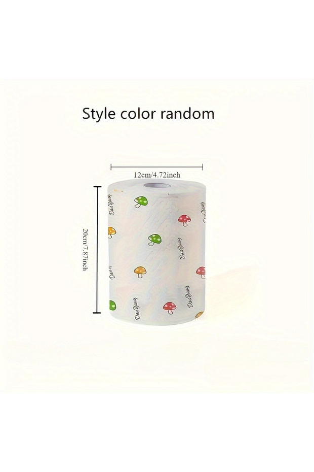 1 roll 400pcs/1Roll Lazy Cloth Disposable Kitchen Wet Dry Dual-use Household Cleaning Special Paper