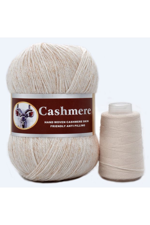 3 Hand-knitted Cashmere Yarn Anti-pilling Wool Cashmere Middle Thick Crochet Yarn Hand Knitting Swea