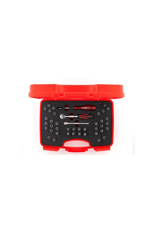 Bit-Set with Bit Sockets 42 Pieces 1/4"