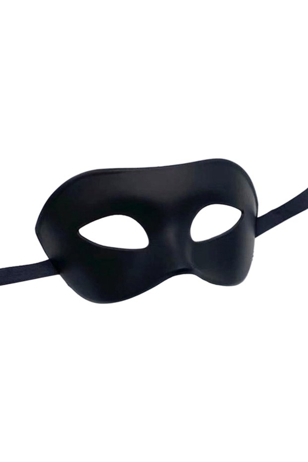 Black Masquerade Masks Props Face Mask Couple Venetian Stage Cosplay Costume Halloween Carnival Prom