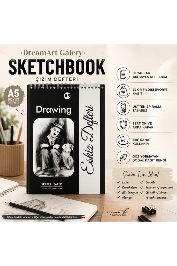 Drawing Notebook Sketchbook, Sketchpad, Sketchbook, A/5 Size