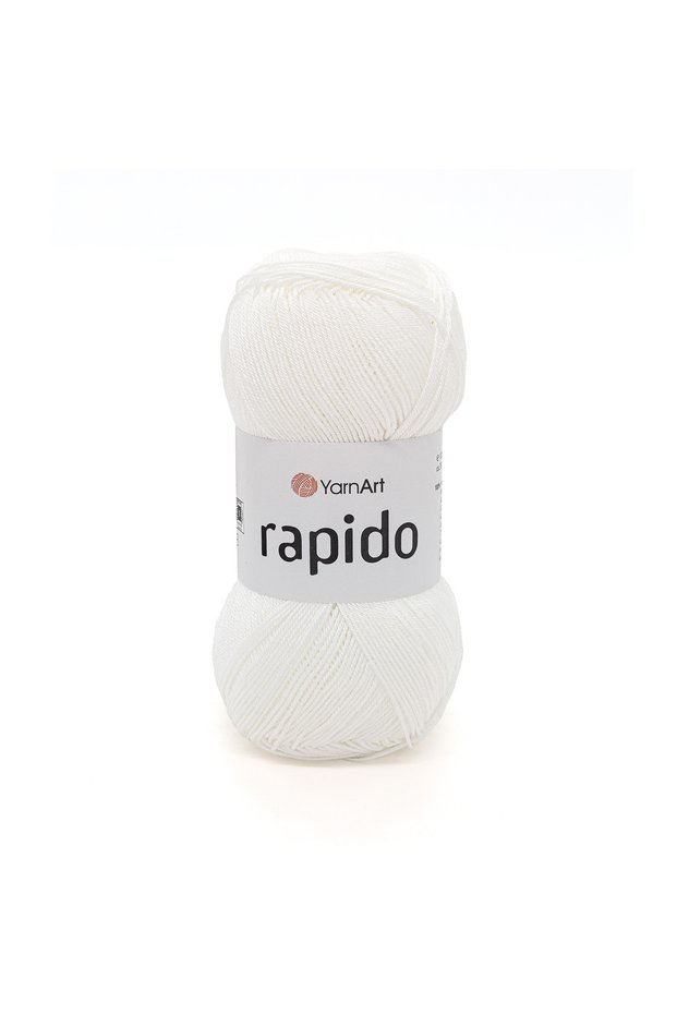 Rapido - Hand Knitted Thread White-671