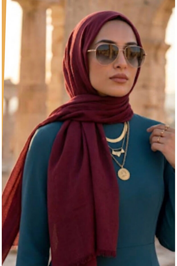 Aya Series Flat Aya Thin Bordo