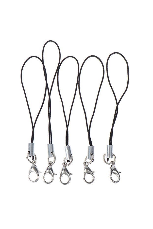 10Pcs 10pcs Lanyard Lariat Cords Lobster Clasp Rope Keychains Hooks Mobile Phone Strap Charms Keyrin