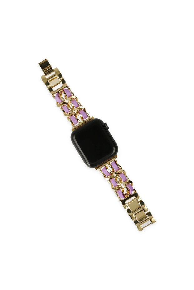 Watch 22mm Kr405 Metal Lug Strap - Lilac