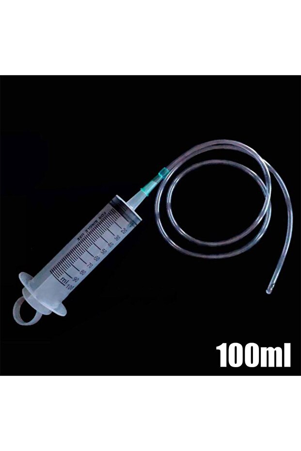 100ML 100/300/550ml Large Capacity Syringes Oil Pump With 1m Hose Pet Feeding Measuring Pump Hydropo