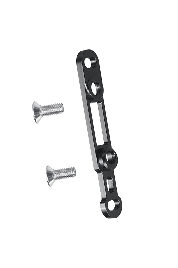 Front Black Road Bike Disc Brake 160mm Adapter, Ultralight Front/Rear Brake Mount Compatible