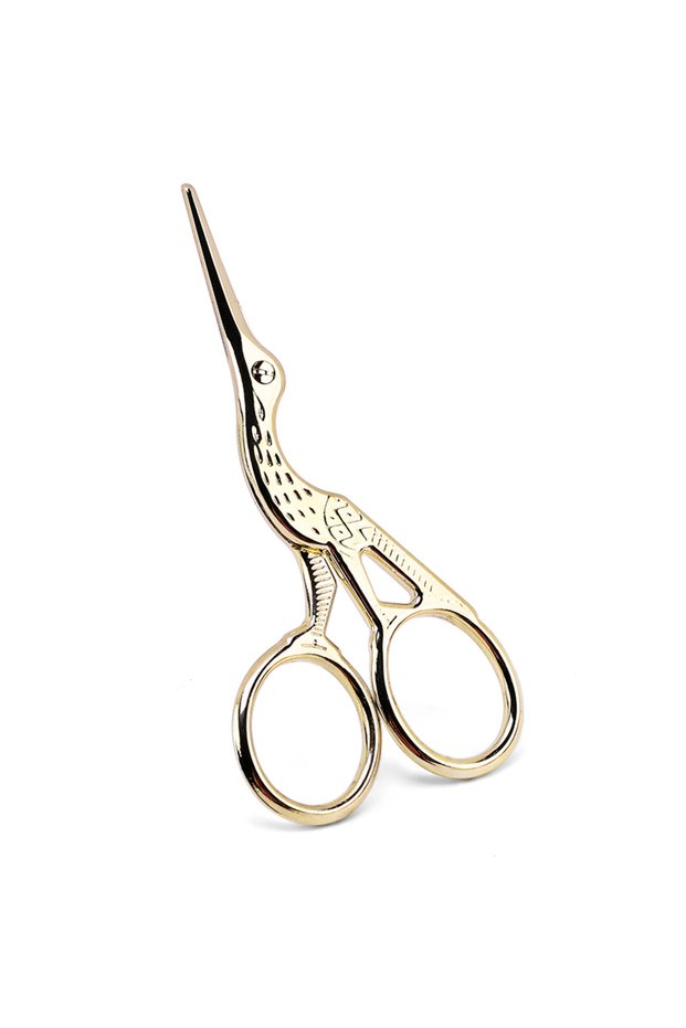 D 1 pcs Eyebrow Scissor Makeup Eyelash Trimmer Facial Hair Remover Stainless Steel Nail Cuticle Mani