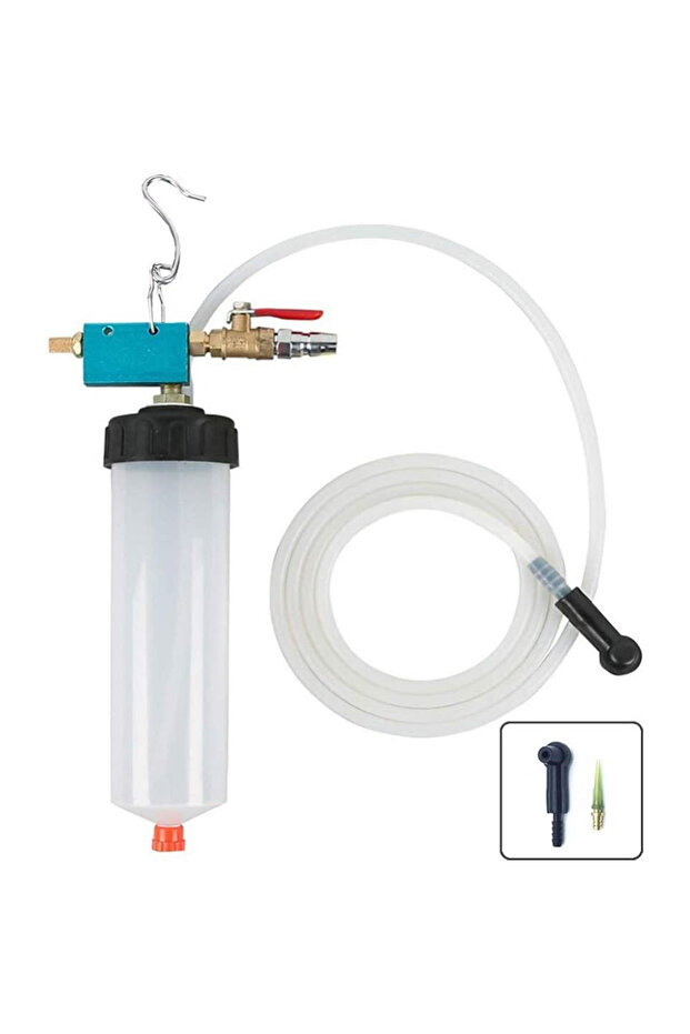 Size A New Auto Car Brake Fluid Oil Change Replacement Tool Brake Fluid Drained Bleeder Pneumatic Va