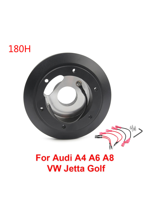 180H 180H Racing Short Steering Wheel Hub Adapter Compatible For Audi A4 A6 A8 For VW Jetta Golf For