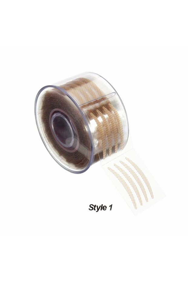 Stye 1-Black Small 600 Pcs Eye Lift Strips Double Eyelid Tape Clear Gray Eyelid Stripe Big Eyes Invi