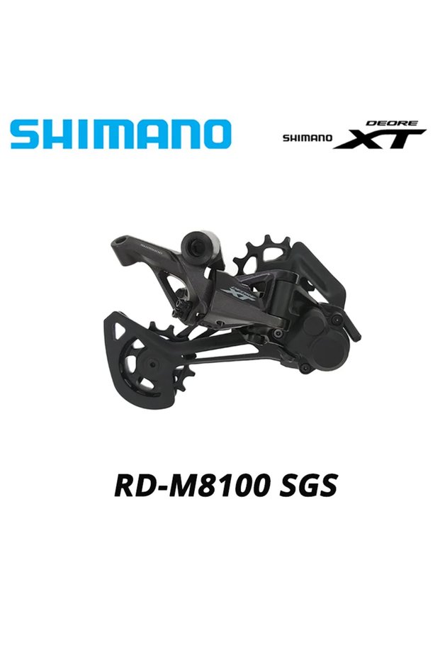 RD-M8100 SGS SHIMANO DEORE XT M8100 M8120 SGS Rear Derailleur 12v 2V Shifter Lever MTB Mountain Bike