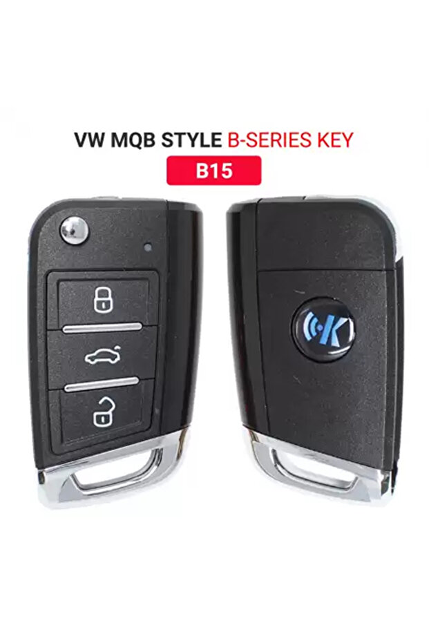 KD B15 5pcs 5pcs KEYDIY KD B15 Universal Remote Key for Volkswagen Style 3 Buttons Car Key for Keydi