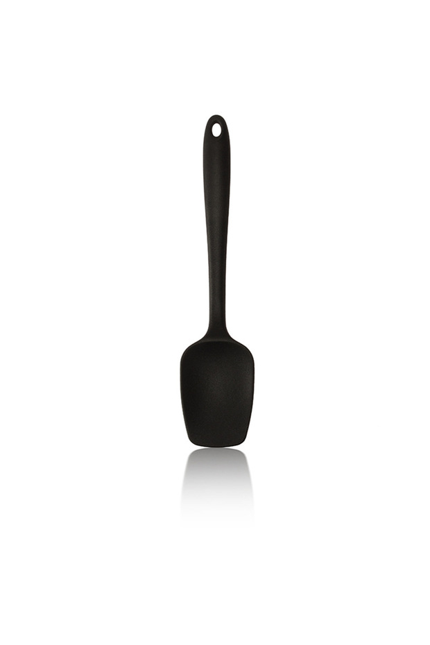 Black Kitchen Silicone Cream Butter Cake Spatula Mixing Batter Pastry Scraper Brush Butter Mixer Cak