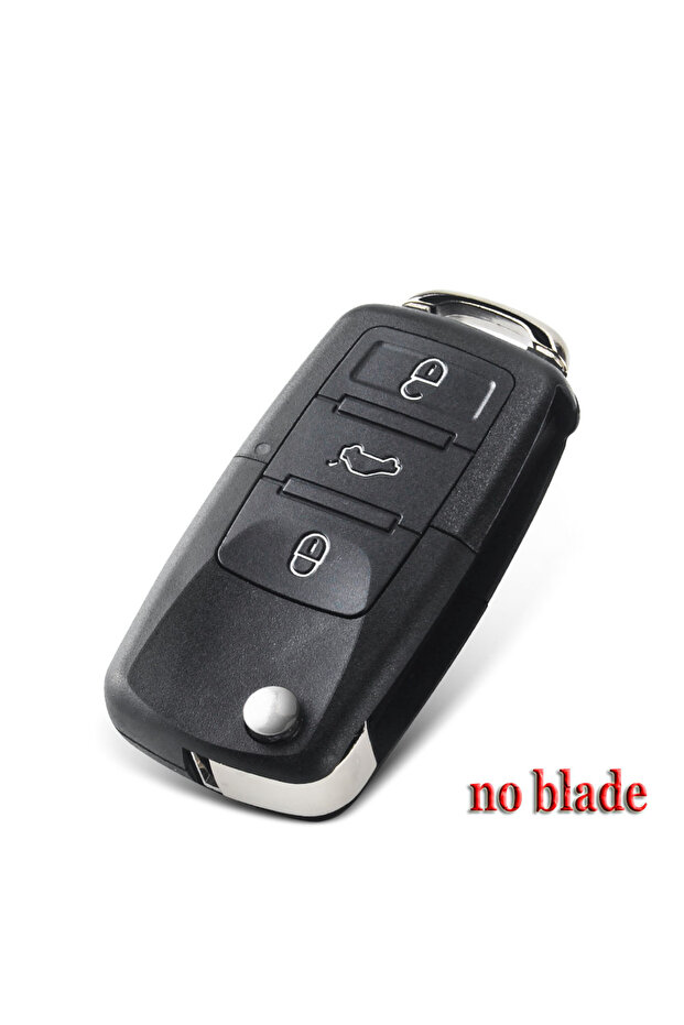 3 Buttons No Blade KEYYOU 1PCS For Volkswagen For Vw Jetta Golf Passat Beetle Skoda Seat Polo B5 Fol