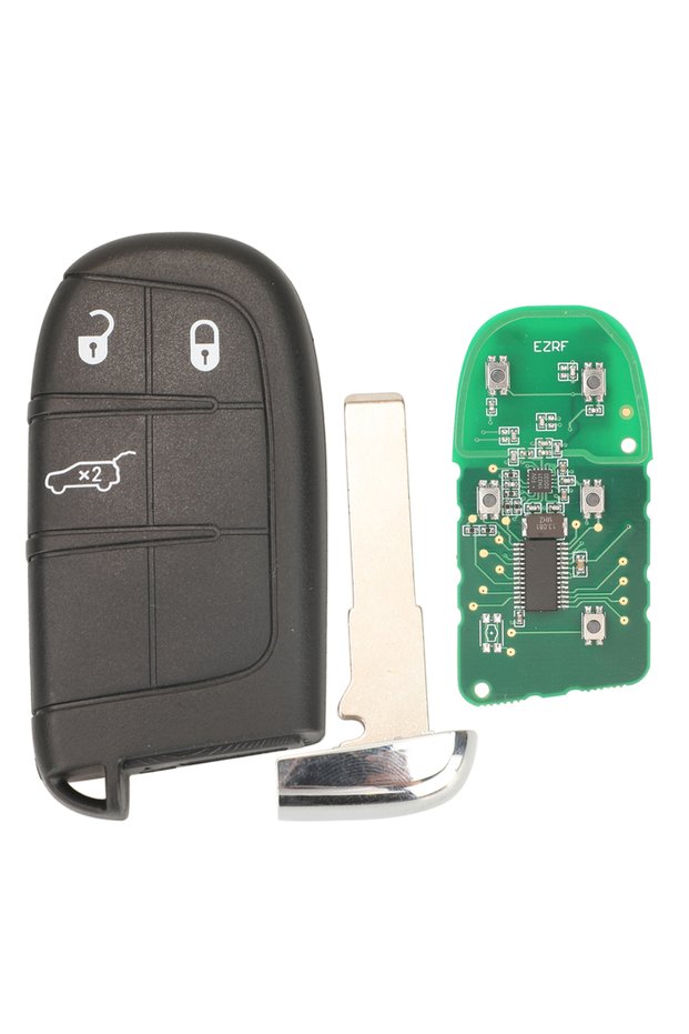 3 Buttons SUV jingyuqin Aftermarket 3/4/5BTN Remote Car Key for Fiat 500 500L 500X 2016 2017 2018 20