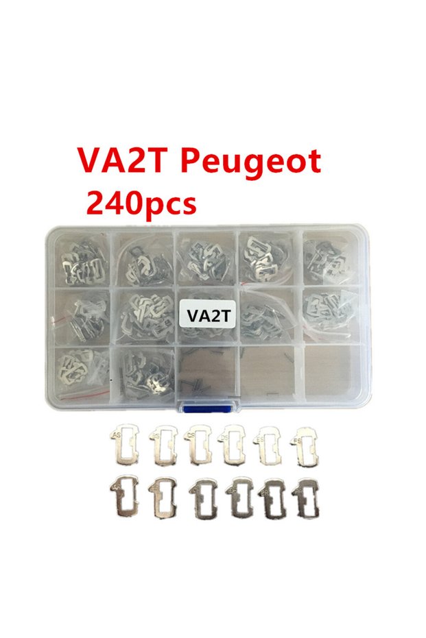 200Pcs/lot VA2T VA2 Brass Car Lock Repair Accessories Car Lock Reed Lock Plate For Peugeot Citroen 1
