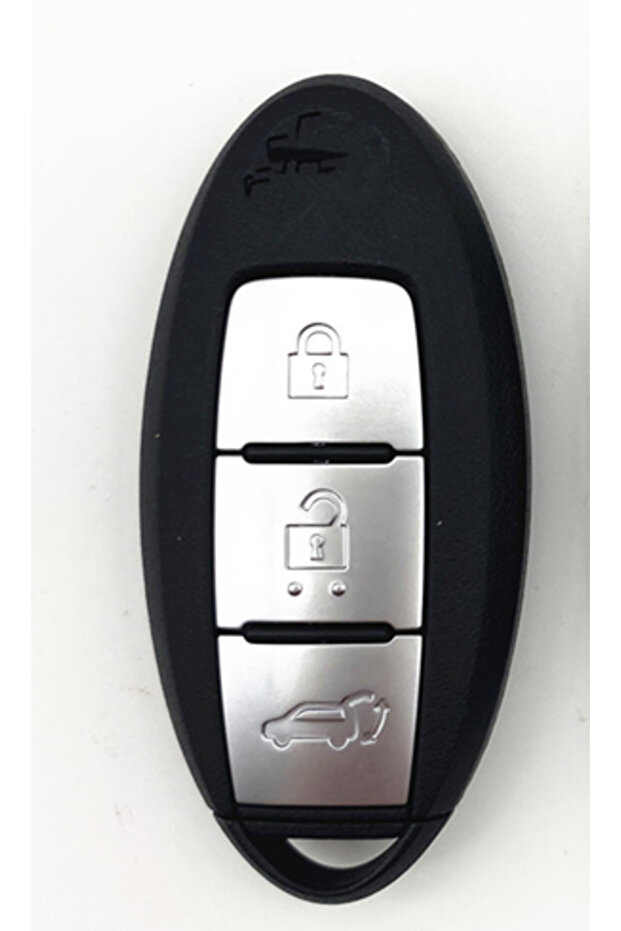 3 button 4Achip no logo 2/3 buttons Smart keyless Remote Car key Fob 433mhz 4A Chip For Nissa Xtrail