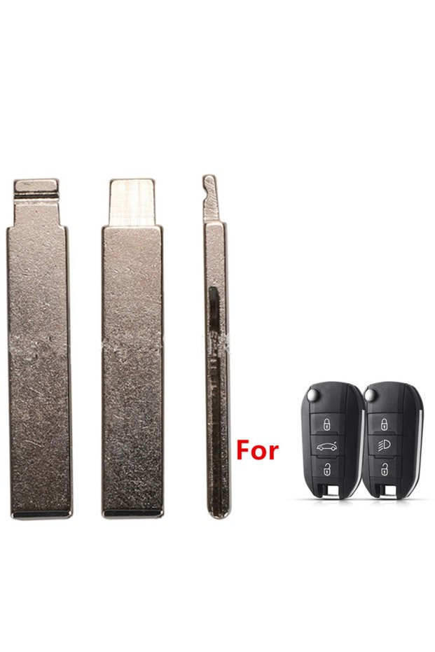 HU83 10pcs Uncut HU83 VA2 Remote Car Key Blade for Peugeot 508 208 2008 308 3008 5008 Citroen C3 C4