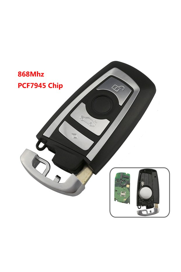 868Mhz PCF7945 YIQIXIN Remote Car Key For BMW CAS4 F 3 5 7 Series E90 E92 E93 E60 X5 F10 F20 F30 F4