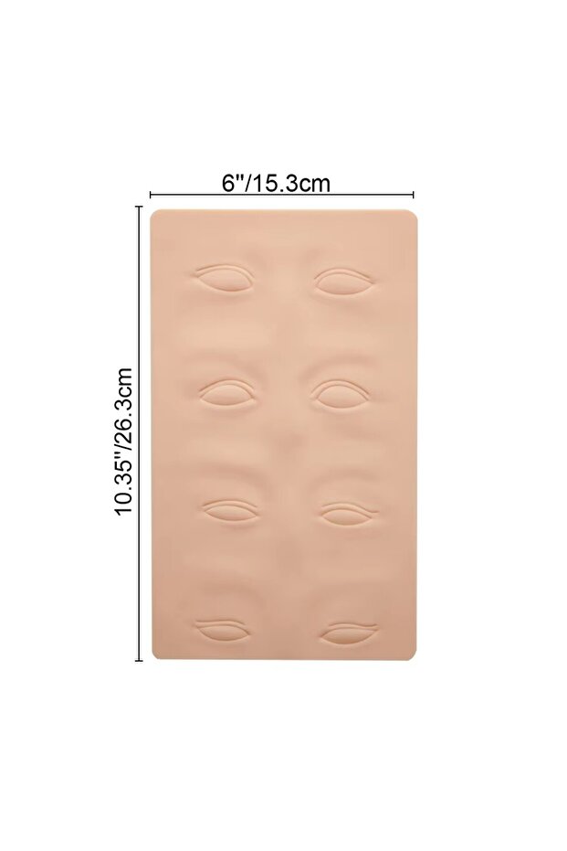eye 1pcs Tattoo Practice Skin Microblading Supplies Eyebrow Eyeliners Practice Latex Skin Permanent