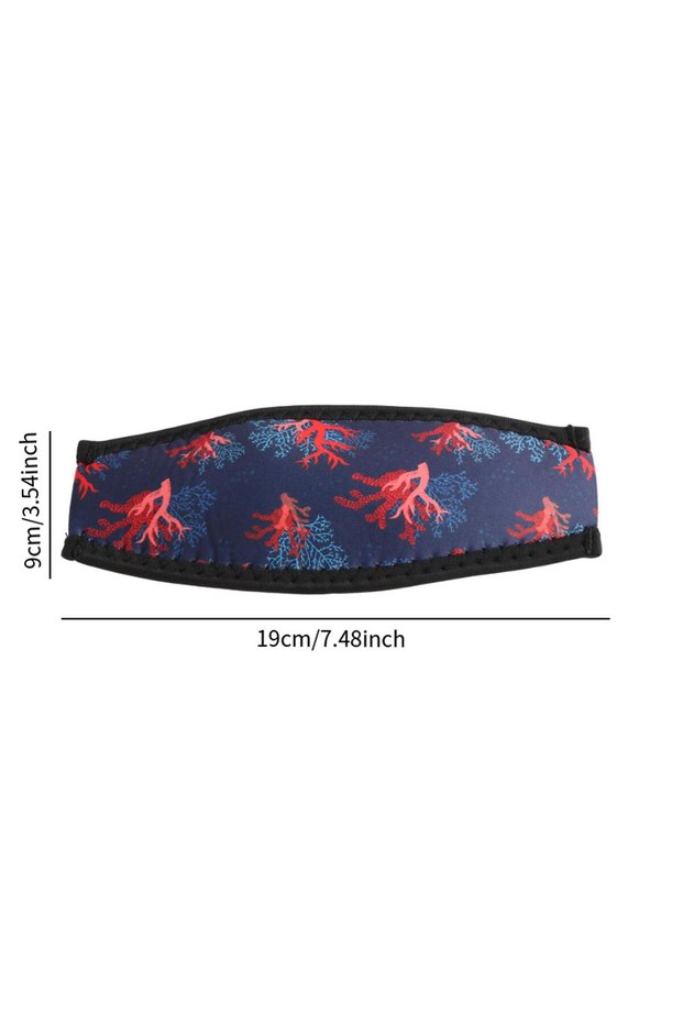 G Diving Strap Cover Mask Straps Snorkel Head Strap Elastic Band Mask Slap Straps Protect Long Hair