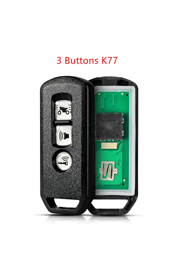 1PCS 3 Buttons K77 Motorcycle Remote Key 433/434MHz for Honda Motorcycle Scooter K35V3 ADV SH 150 Fo