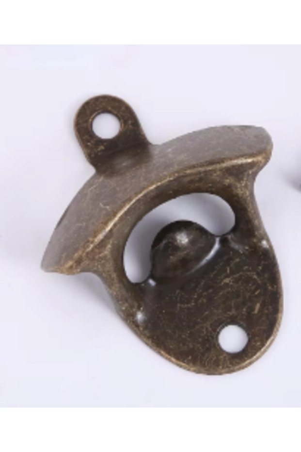 10PCS-bronze A 5PCS Wall Mounted Beer Bottle Opener Zinc Alloy Soda Beer Wine Bottle Opener Vintage