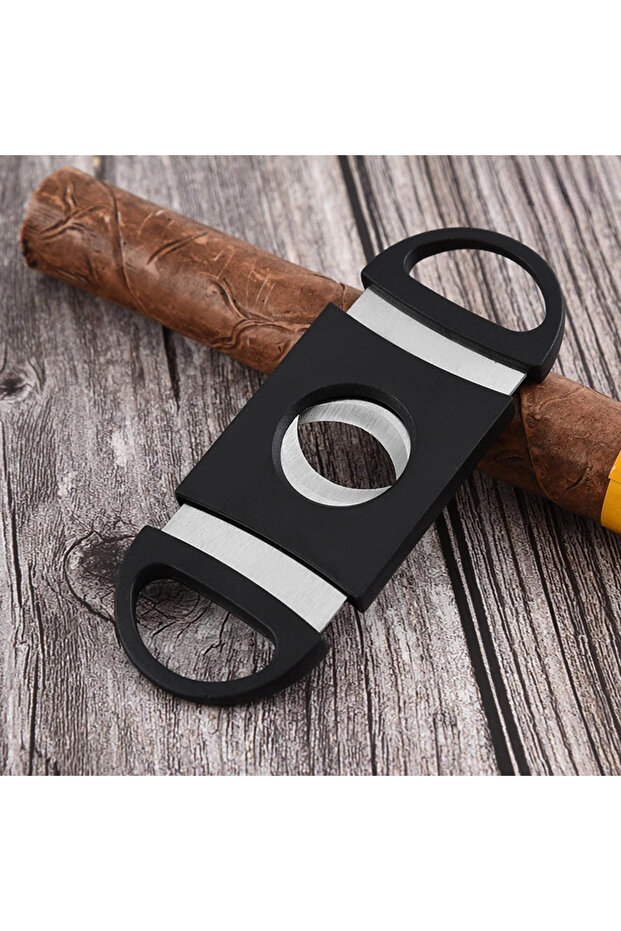 1pc 1pc Portable Stainless Steel Cigar Cutter, Mini Travel Scissors For Daily