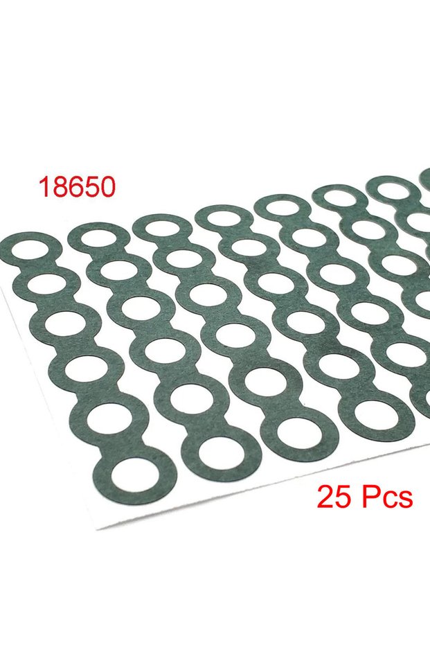 6S 18650 Hollow 25-100pcs 18650 21700 26650 32650 Insulation Gasket Li-ion Battery Cell Barley Adhes