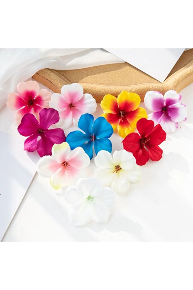 10pcs MULTI Artificial Flowers Scrapbooking Candy Boxes Festival Wreath Home Wedding Decoration Brid